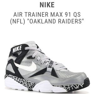 Nike Air Trainer Max 91 Bo Jackson Oakland Raiders